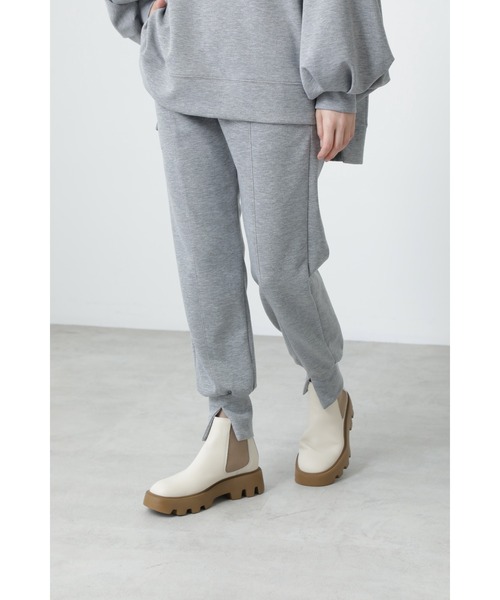 GENE HEAVENS（ジーンヘブンズ）の「(GENE HEAVENS)リラックススムーススウェットジョグパンツ（スウェットパンツ・レディース・グリーン/グレー/パープル・ONE SIZE）」の12枚目の写真