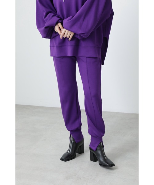 GENE HEAVENS（ジーンヘブンズ）の「(GENE HEAVENS)リラックススムーススウェットジョグパンツ（スウェットパンツ・レディース・グリーン/グレー/パープル・ONE SIZE）」の10枚目の写真