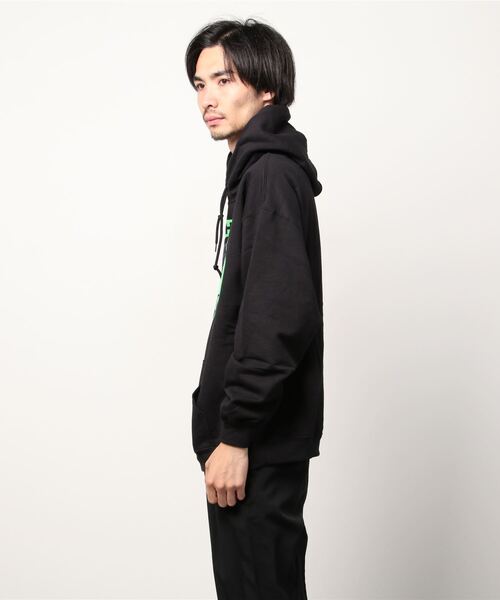 FULL-BK（フルビーケー）の「EARTH GRID PARKA（パーカー・メンズ・ブラック・LARGE）」の2枚目の写真