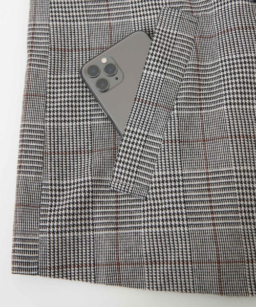 titivate（ティティベイト）の「ﾀﾞﾌﾞﾙﾃｰﾗｰﾄﾞｼﾞｬｹｯﾄ（テーラードジャケット・レディース・グレー/ベージュ系その他/ブラウン/ブラック・M）」の21枚目の写真