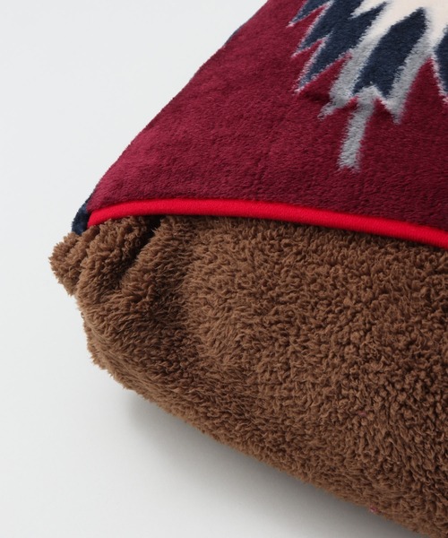 チャイハネ(チャイハネ)の「【チャイハネ】ノマディックボアブランケットXLサイズ(ブランケット・レディース・ベージュ/ターコイズブルー/レッド/グリーン・FREE)」の18枚目の写真