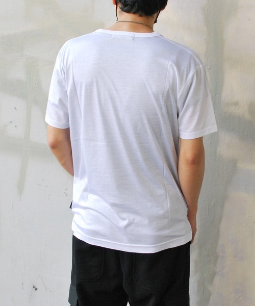roarguns（ロアーガンズ）の「LYOCELL COTTON SMILE S/S T-SHIRTS（Tシャツ/カットソー・メンズ・ブラック/ホワイト・2/3/1/4）」の11枚目の写真
