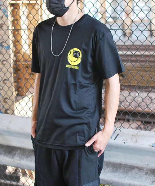 roarguns（ロアーガンズ）の「LYOCELL COTTON SMILE S/S T-SHIRTS（Tシャツ/カットソー・メンズ・ブラック/ホワイト・2/3/1/4）」の14枚目の写真