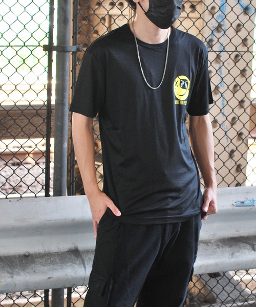 roarguns（ロアーガンズ）の「LYOCELL COTTON SMILE S/S T-SHIRTS（Tシャツ/カットソー・メンズ・ブラック/ホワイト・2/3/1/4）」の15枚目の写真