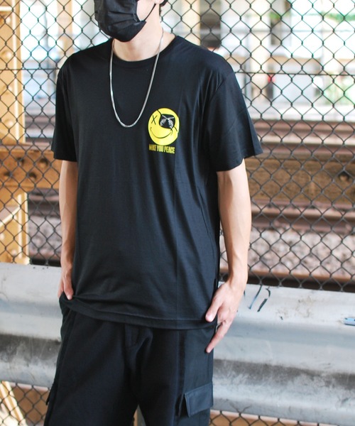 roarguns（ロアーガンズ）の「LYOCELL COTTON SMILE S/S T-SHIRTS（Tシャツ/カットソー・メンズ・ブラック/ホワイト・2/3/1/4）」の17枚目の写真