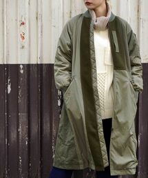 AVIREX | 【Women's】MA-1ロングコンビネーションコート/ MA-1 LONG COMBINATION COAT(ダウンジャケット/コート)
