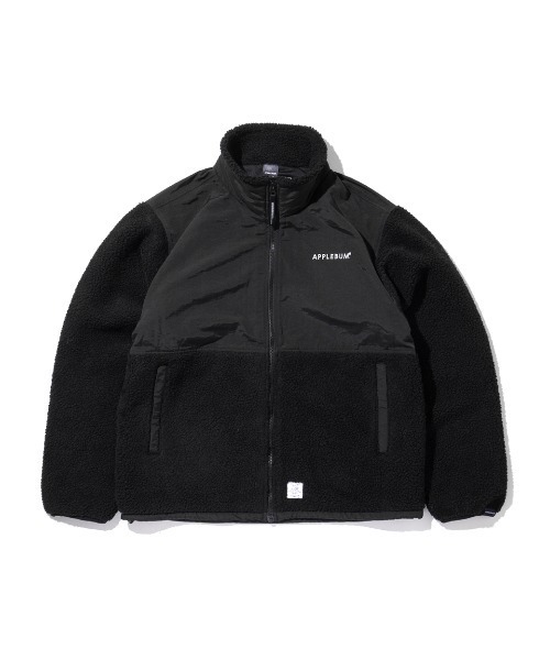 APPLEBUM（アップルバム）の「Sheep Boa Fleece Jacket（その他アウター・メンズ・ブラック/ブラウン/ナチュラル・MEDIUM/LARGE/X-LARGE）」の2枚目の写真