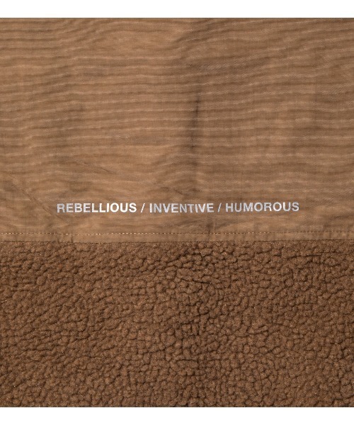 APPLEBUM（アップルバム）の「Sheep Boa Fleece Jacket（その他アウター・メンズ・ブラック/ブラウン/ナチュラル・MEDIUM/LARGE/X-LARGE）」の5枚目の写真