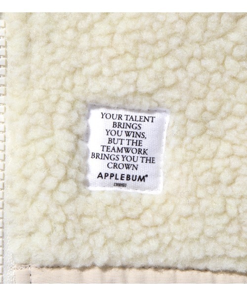 APPLEBUM（アップルバム）の「Sheep Boa Fleece Jacket（その他アウター・メンズ・ブラック/ブラウン/ナチュラル・MEDIUM/LARGE/X-LARGE）」の7枚目の写真