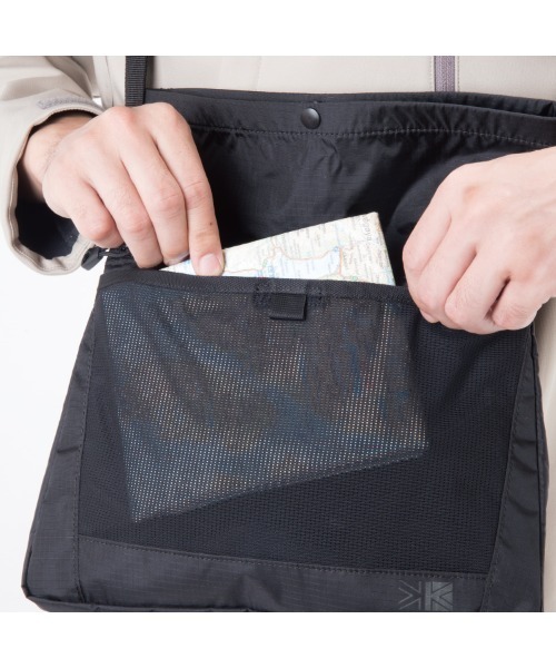 karrimor（カリマー）の「TC sacoche L（ショルダーバッグ・メンズ・ライトブルー/ブラック/グレー/ライトオリーブ/イエロー系/グレイッシュブルー/ブラウン/チャコール・ONESIZE/FREE）」の14枚目の写真