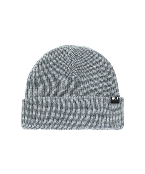 HUF(ハフ)の「ESSENTIALS USUAL BEANIE / HUF ビーニー ニット帽(ニットキャップ/ビーニー・メンズ・ゴールド/ダークグリーン/ヘザーグレー/パープル系その他/オレンジ/ブラック/ライトブルー・O/S)」の3枚目の写真