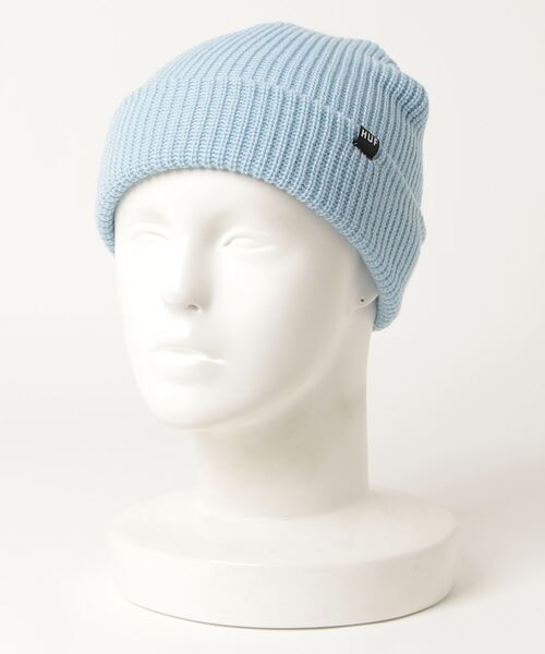 HUF(ハフ)の「ESSENTIALS USUAL BEANIE / HUF ビーニー ニット帽(ニットキャップ/ビーニー・メンズ・ゴールド/ダークグリーン/ヘザーグレー/パープル系その他/オレンジ/ブラック/ライトブルー・O/S)」の15枚目の写真