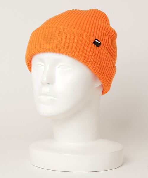 HUF(ハフ)の「ESSENTIALS USUAL BEANIE / HUF ビーニー ニット帽(ニットキャップ/ビーニー・メンズ・ゴールド/ダークグリーン/ヘザーグレー/パープル系その他/オレンジ/ブラック/ライトブルー・O/S)」の17枚目の写真