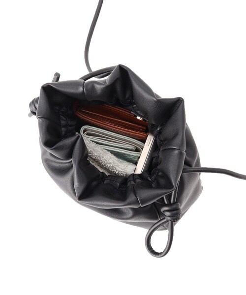 SOUP（スープ）の「◆アソートミニ巾着バッグ（ショルダーバッグ・レディース・ライトグレー/ブルー/ブラック系・00）」の9枚目の写真