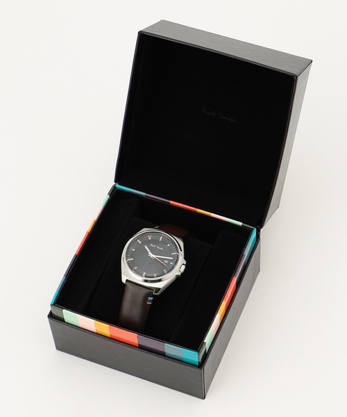Paul Smith（ポールスミス）の「クローズドアイ ズ 腕時計（アナログ腕時計・レディース・ダークグリーン系/ネイビー系・F）」の8枚目の写真