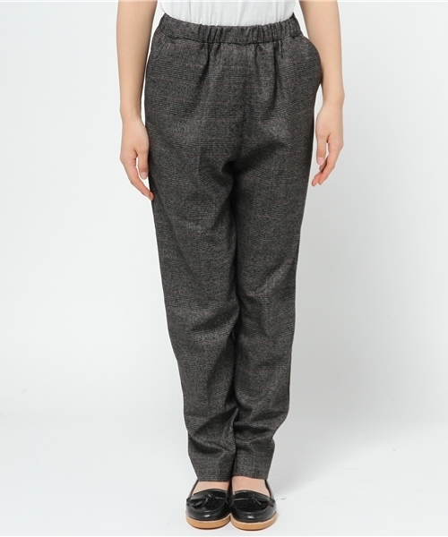 Kastane(カスタネ)の「【Kastane】イージーテーパードパンツ(その他パンツ・レディース・ブラウン/グレー/チャコールグレー/ブラック・FREE)」の5枚目の写真