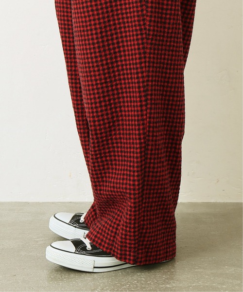 JOURNAL STANDARD LUXE（ジャーナルスタンダード　ラックス）の「CWチェックタックイージーパンツ（その他パンツ・レディース・ブラウン/レッド・FREE）」の15枚目の写真