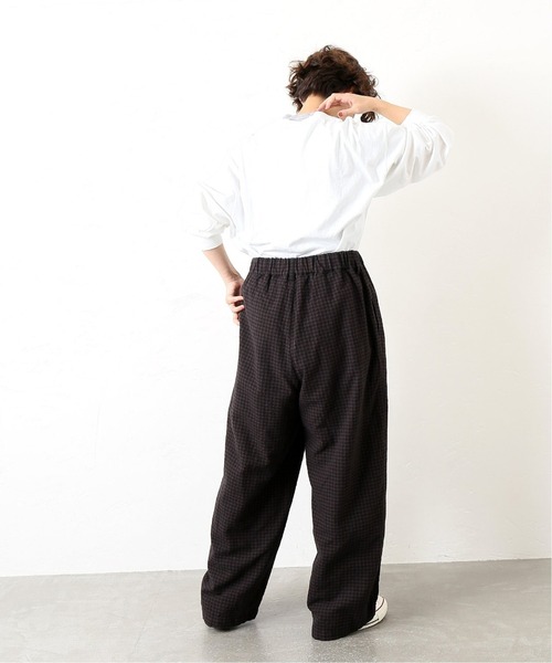 JOURNAL STANDARD LUXE（ジャーナルスタンダード　ラックス）の「CWチェックタックイージーパンツ（その他パンツ・レディース・ブラウン/レッド・FREE）」の16枚目の写真