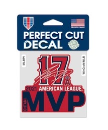 MLB ロサンゼルス・エンゼルス 大谷翔平 2021MVP受賞記念 4x4 パーフェクトデカール