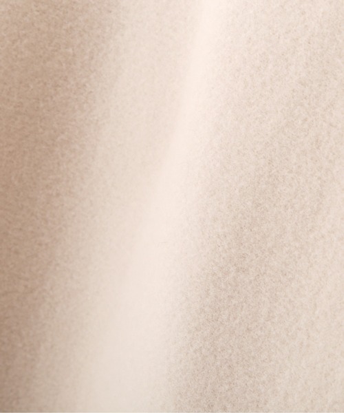 NATURAL BEAUTY BASIC（ナチュラルビューティーベーシック）の「ノーカラーダブルクロスコート（ノーカラーコート・レディース・グレー/オフホワイト/ライトグリーン・SMALL/MEDIUM）」の20枚目の写真