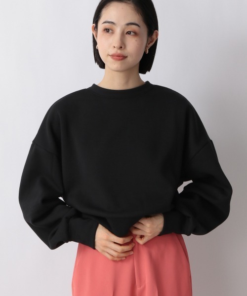 LOWRYS FARM（ローリーズファーム）の「２ＷＡＹスナップカーディガンＬＳ　260904（カーディガン/ボレロ・レディース・アイボリー/ブラック/パープル・FREE）」の8枚目の写真