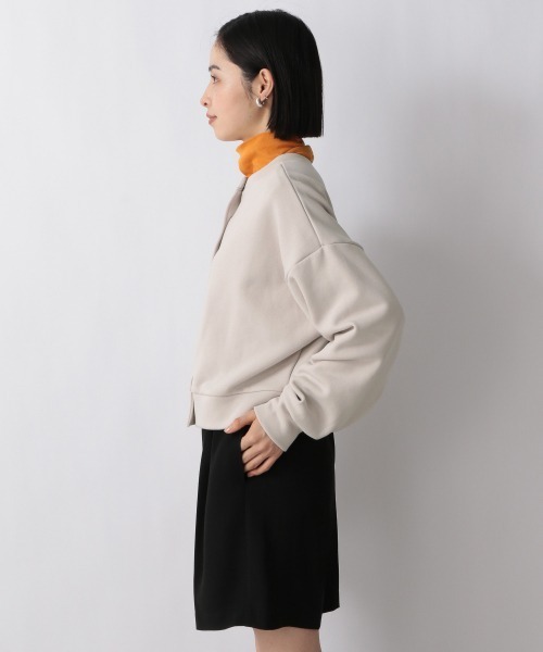 LOWRYS FARM（ローリーズファーム）の「２ＷＡＹスナップカーディガンＬＳ　260904（カーディガン/ボレロ・レディース・アイボリー/ブラック/パープル・FREE）」の16枚目の写真