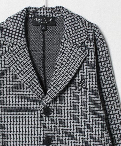 アニエスベー ジャケット グレー チェック agnès b. agnesアニエス agnes b.（アニエスベー）の「【セットアップ対応商品】JGC8 E