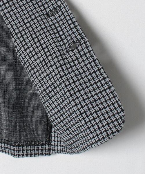 agnes b.(アニエスベー)の「【セットアップ対応商品】JGC8 E VESTE キッズ チェックジャケット(テーラードジャケット・キッズ・ブラック・6YEAR/8YEAR/12YEAR/10YEAR)」の6枚目の写真