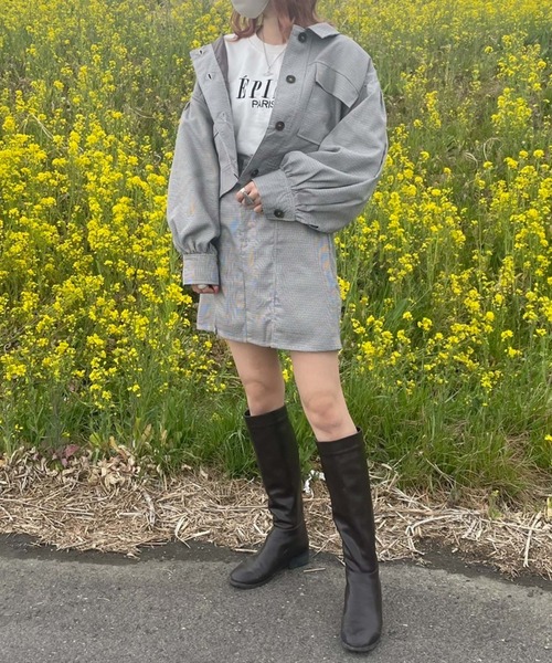 archives(アルシーヴ)の「【入荷禁止】CPOブルゾン(setup対応)(その他アウター・レディース・グリーン/ブラウン/マスタード・MEDIUM)」の1枚目の写真