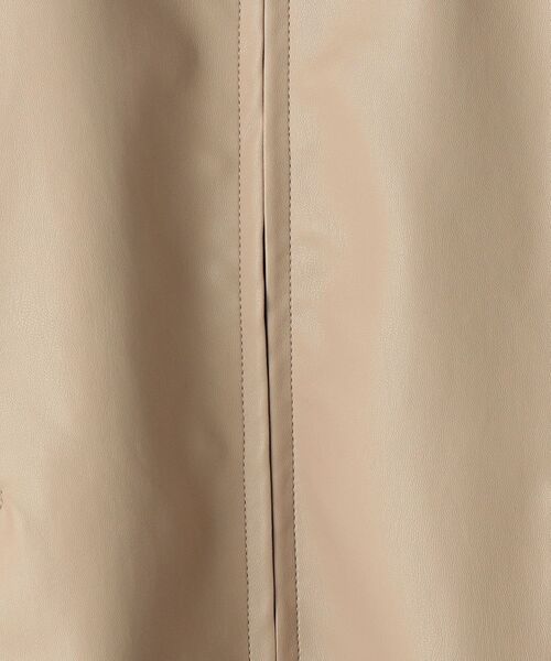 SHIPS（シップス）の「SHIPS: Synthetic Leather シングルライダース ジャケット 22SS（ライダースジャケット・メンズ・ブラック/ベージュ/ネイビー・SMALL/MEDIUM/LARGE/X-LARGE）」の18枚目の写真