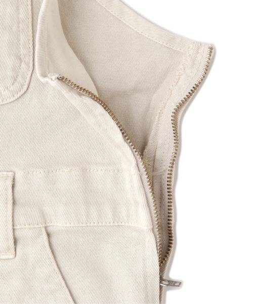 N.（N. Natural Beauty Basic）（エヌエヌナチュラルビューティーベーシック）の「◆ストレートオーバーオール（サロペット/オーバーオール・レディース・ブラック/ナチュラル・MEDIUM）」の18枚目の写真