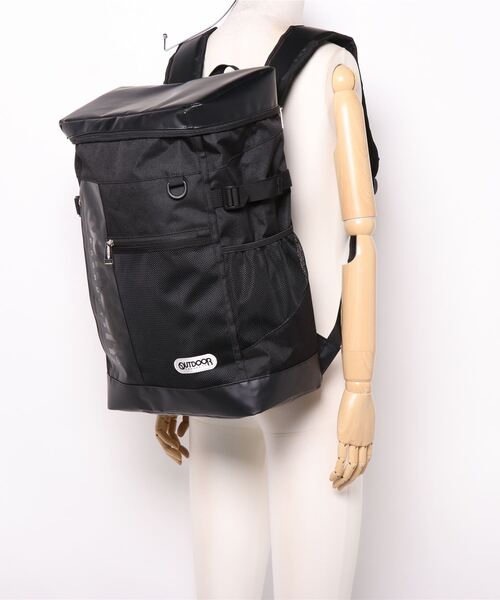 OUTDOOR PRODUCTS(アウトドアプロダクツ)の「TORRANCE3デイパック 30L バックパック(バックパック/リュック・メンズ・ホワイト/ブラック/エメラルド/ターコイズブルー/サックスブルー/ライトグリーン・FREE)」の7枚目の写真