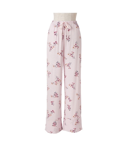 Francfranc(フランフラン)の「フラワープリント 半袖パジャマ ピンク(ワンピース・レディース・ピンク・FREE)」の8枚目の写真