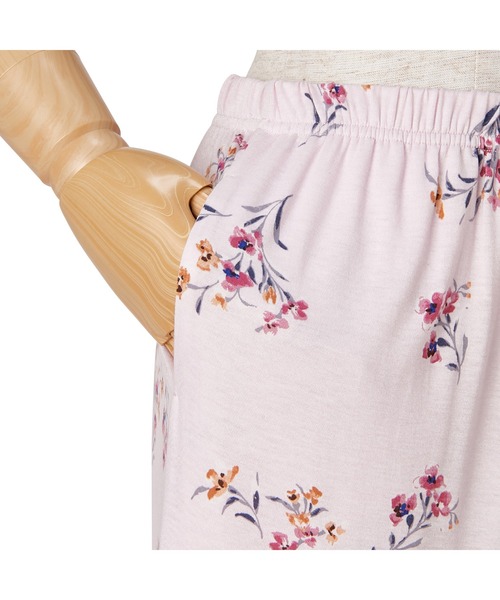 Francfranc(フランフラン)の「フラワープリント 半袖パジャマ ピンク(ワンピース・レディース・ピンク・FREE)」の11枚目の写真