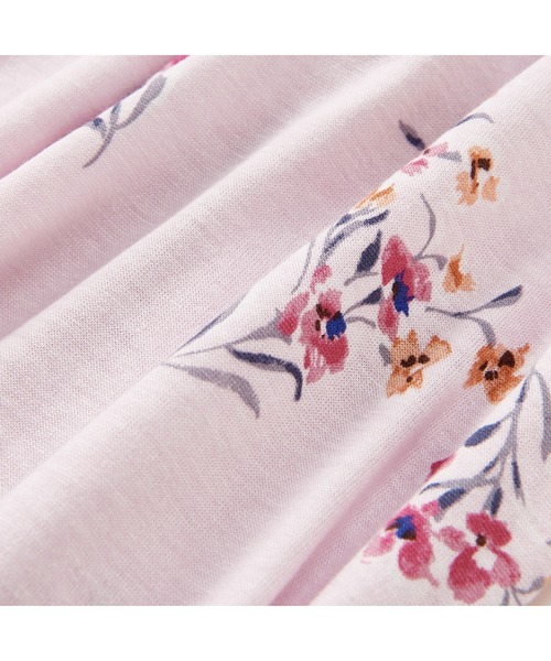 Francfranc(フランフラン)の「フラワープリント 半袖パジャマ ピンク(ワンピース・レディース・ピンク・FREE)」の12枚目の写真