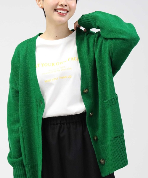 Right-on（ライトオン）の「【HONEYSUCKLE ROSE】ロゴプリントロンＴ（Tシャツ/カットソー・レディース・キナリ/ダークグレー/その他1/オフホワイト/ブラック×ホワイト/ブラック・L/M）」の21枚目の写真