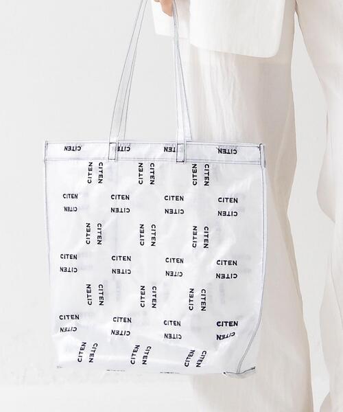 CITEN（シテン）の「＜CITEN（シテン）＞エンブロイダリー クリアトート（ショルダーバッグ・レディース・ホワイト・FREE）」の7枚目の写真