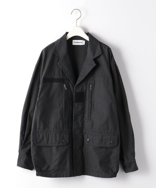 green label relaxing（グリーンレーベルリラクシング）の「＜Tanacana (タナカーナ)＞ フライト ジャケット（その他アウター・レディース・ブラック/オリーブ・FREE）」の21枚目の写真