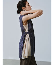 Ray BEAMS | RBS / ジャカード サイド ノースリーブ シャツ(シャツ/ブラウス)