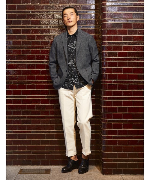 ESTNATION（エストネーション）の「ESTNATION / ペイズリープリント長袖シャツ＜TECLER＞（シャツ/ブラウス・メンズ・ブラック系その他/ライトホワイト・SMALL/MEDIUM/LARGE）」の12枚目の写真