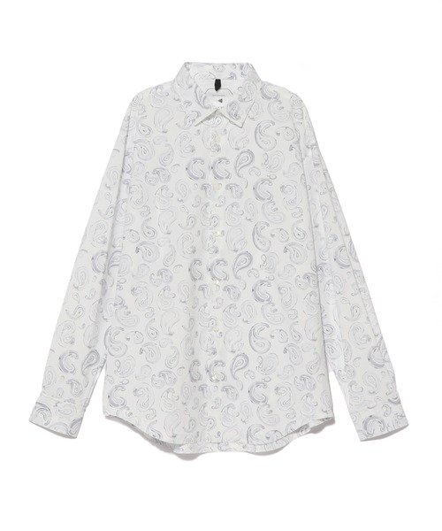 ESTNATION（エストネーション）の「ESTNATION / ペイズリープリント長袖シャツ＜TECLER＞（シャツ/ブラウス・メンズ・ブラック系その他/ライトホワイト・SMALL/MEDIUM/LARGE）」の13枚目の写真