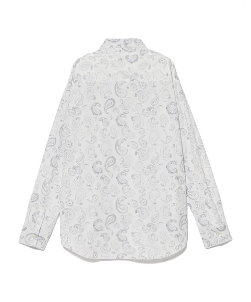 ESTNATION（エストネーション）の「ESTNATION / ペイズリープリント長袖シャツ＜TECLER＞（シャツ/ブラウス・メンズ・ブラック系その他/ライトホワイト・SMALL/MEDIUM/LARGE）」の14枚目の写真