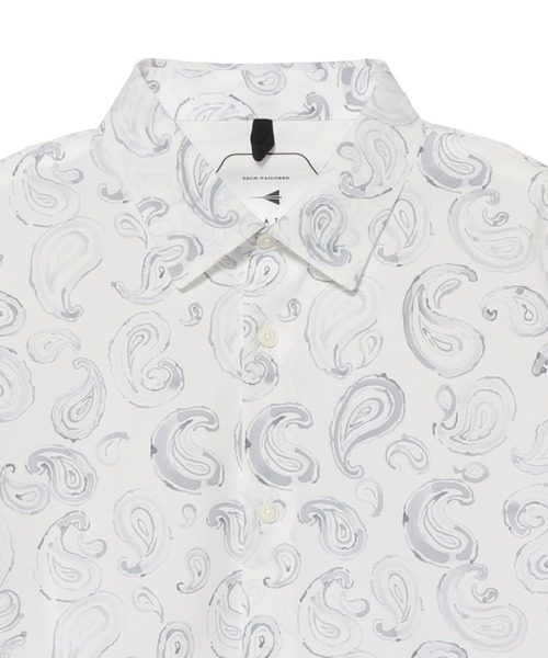 ESTNATION（エストネーション）の「ESTNATION / ペイズリープリント長袖シャツ＜TECLER＞（シャツ/ブラウス・メンズ・ブラック系その他/ライトホワイト・SMALL/MEDIUM/LARGE）」の15枚目の写真