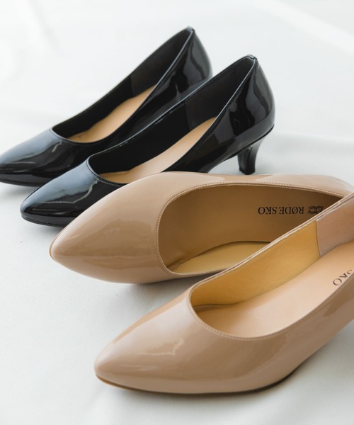セール】5センチエナメルパンプス（パンプス）｜RODE SKO（ロデスコ