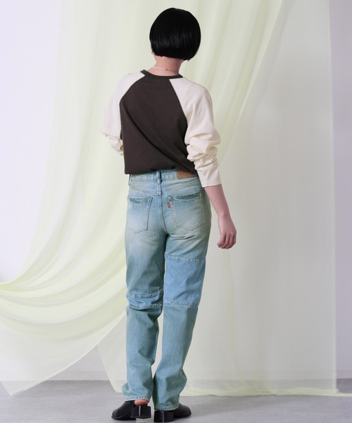 cepo(セポ)の「レギュラーストレートデニム(デニムパンツ・レディース・ブルー系その他/ブルー系2/ブルー系3・S/M/L)」の13枚目の写真