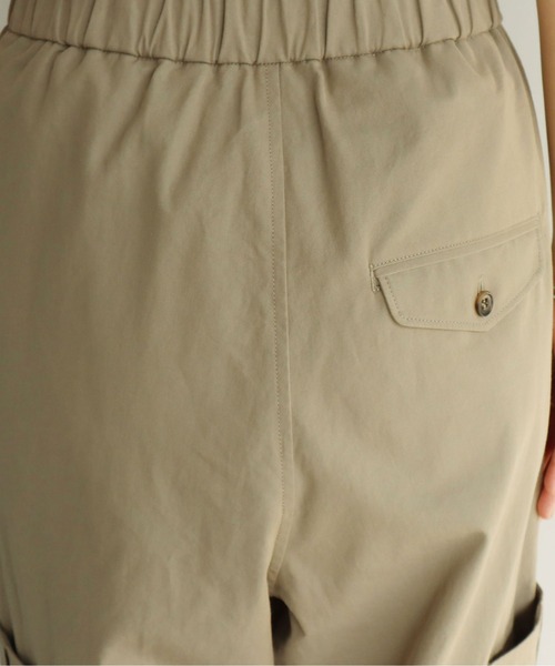 yuni（ユニ　）の「コットンtriple washer twill　cargo パンツ（カーゴパンツ・レディース・ベージュ/カーキ・FREE）」の18枚目の写真