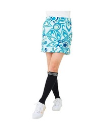 LOUDMOUTH/ラウドマウス ゴルフウェア 総柄 シャガデリック UVカット ストレッチ ひざ上 ミニ丈 スカート