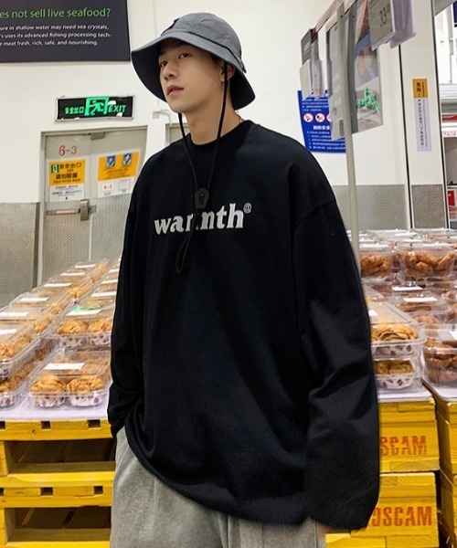 MGV(エムジーヴィー)の「WarmthロングスリーブTシャツ(Tシャツ/カットソー・メンズ・ホワイト/ブラック/グレー/ブルー・MEDIUM/LARGE/X-LARGE)」の5枚目の写真
