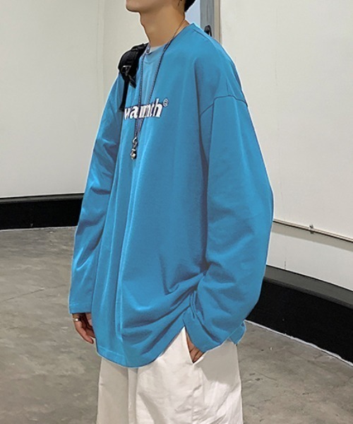 MGV(エムジーヴィー)の「WarmthロングスリーブTシャツ(Tシャツ/カットソー・メンズ・ホワイト/ブラック/グレー/ブルー・MEDIUM/LARGE/X-LARGE)」の17枚目の写真