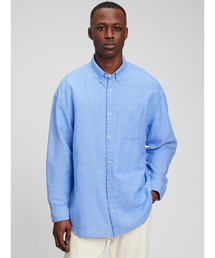 GAP | リネン ビッグシャツ(シャツ/ブラウス)